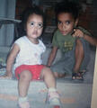 Eu e meu irmão criança Eu e meu irmão criança